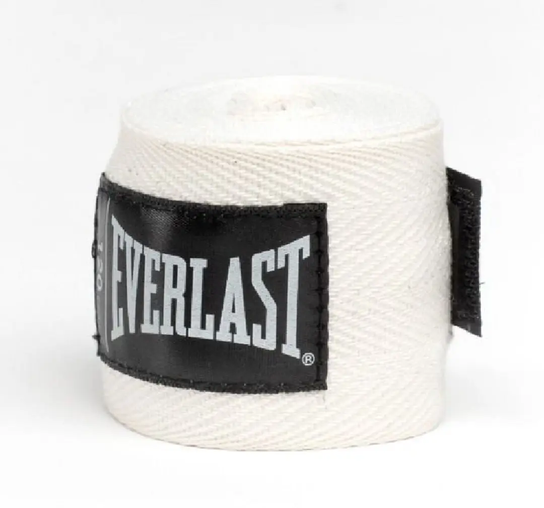 Everlast Core Handwraps 305cm - 3 Stuks - Zwart/Wit/Rood
