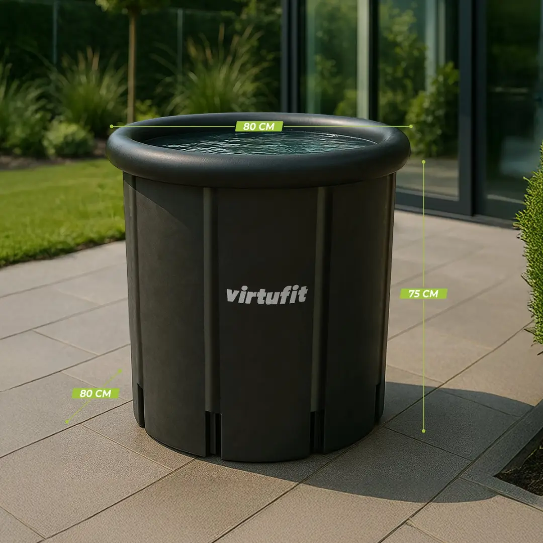 VirtuFit IJsbad XXL VF13078 - 375L - Antraciet