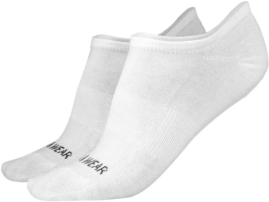 Gorilla Wear Enkelsokken 2-Pack Wit - 43-46