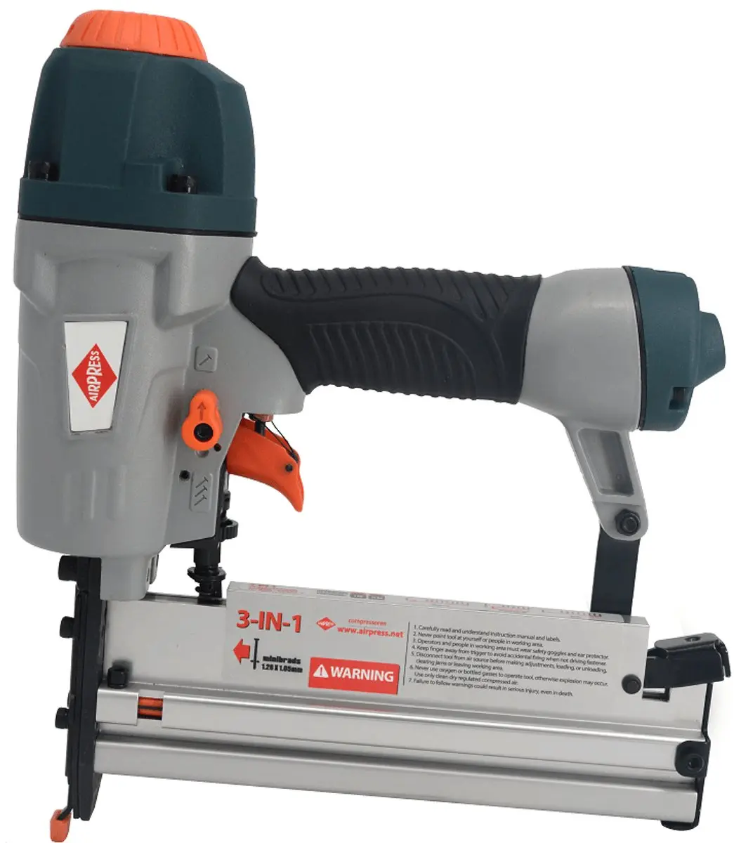 Airpress Pneumatische Combi Tacker 3-in-1