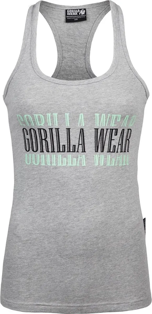 Gorilla Wear Verona Tank Top - Grijs - XS - afbeelding 6 van 6