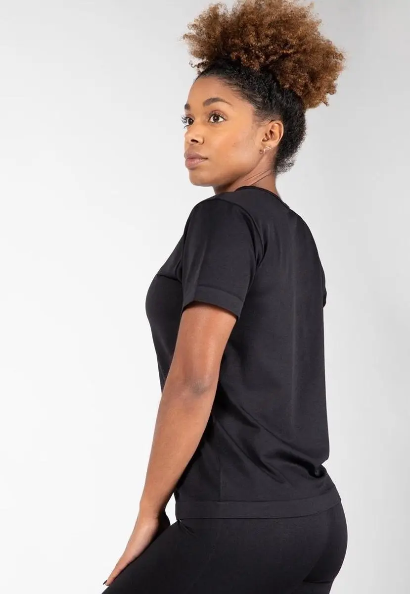 Gorilla Wear Neiro Seamless T-Shirt - Zwart XS/S - afbeelding 6 van 6