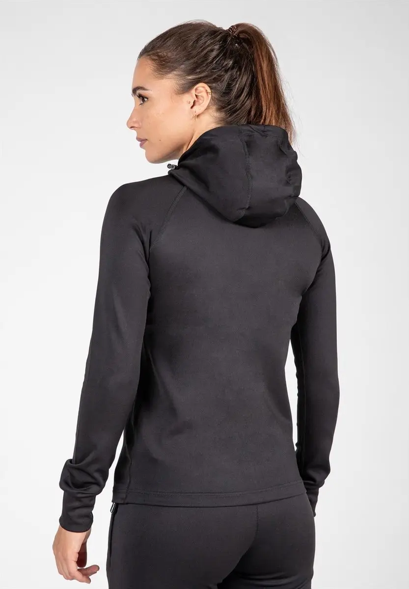 Gorilla Wear Halsey Trainingsjas XS - Zwart
