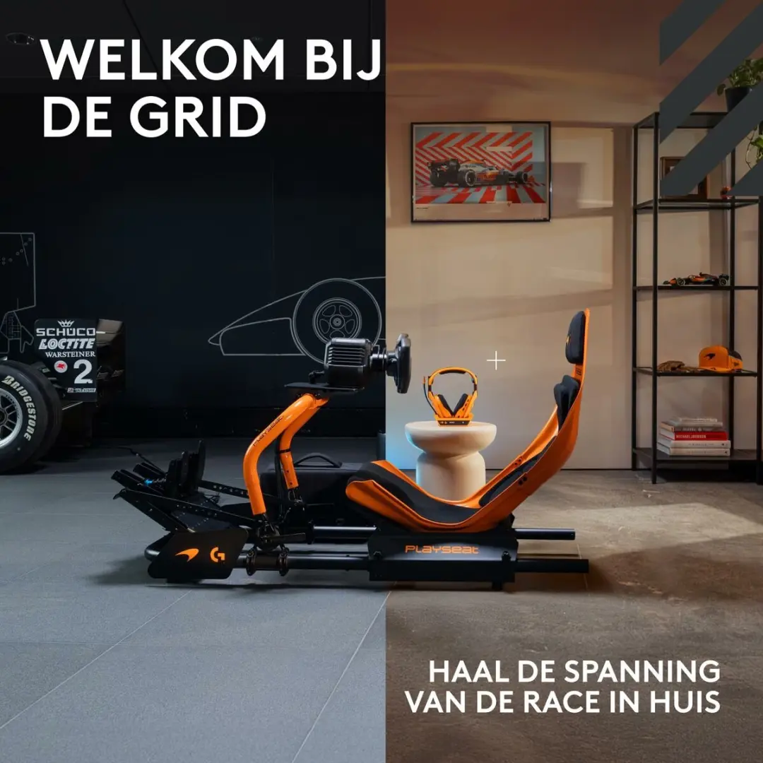 Logitech G Astro A50 X Lightspeed McLaren Racing Edition Headset - Oranje