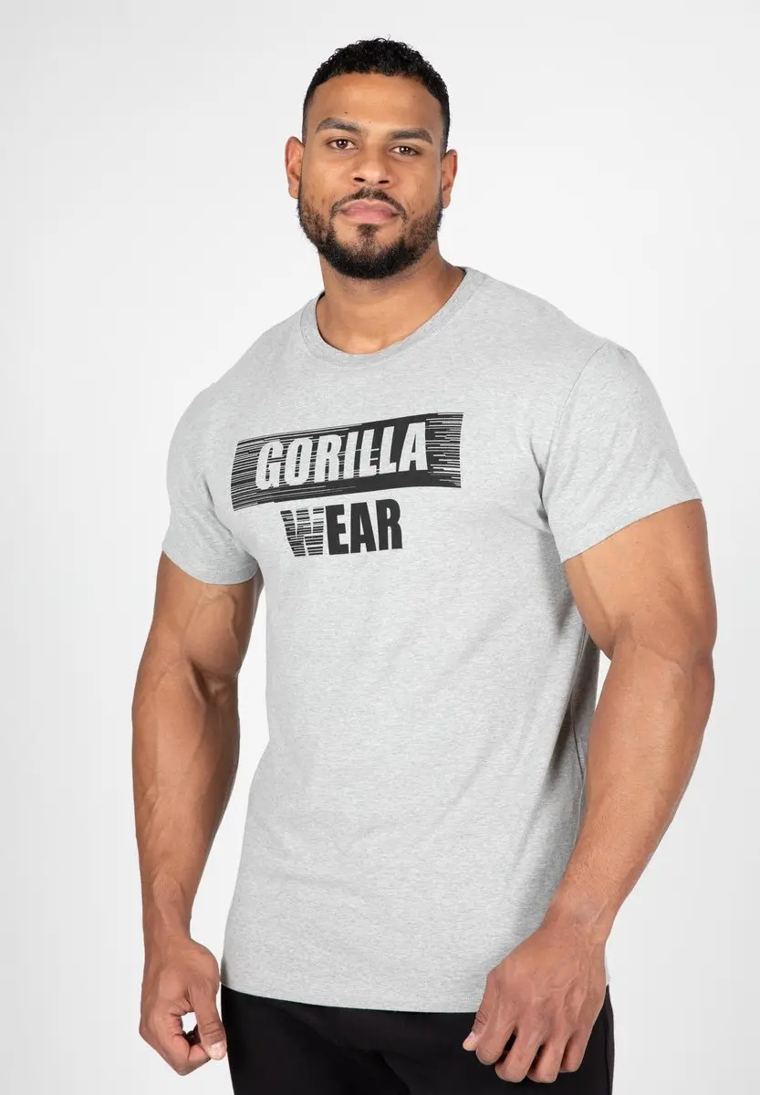 Gorilla Wear Murray T-shirt - Grijs - S