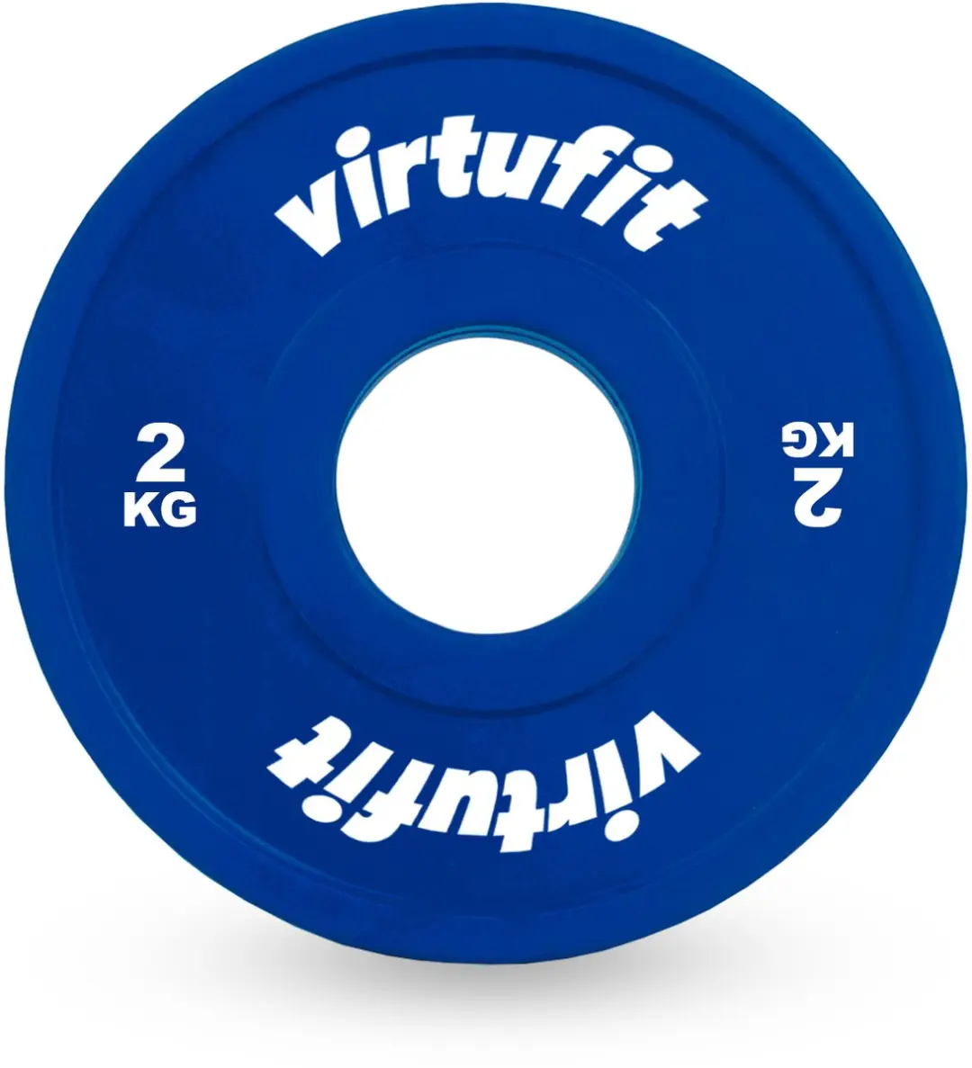 Virtufit Olympische Halterschijf 2 kg - Blauw - Ø50mm