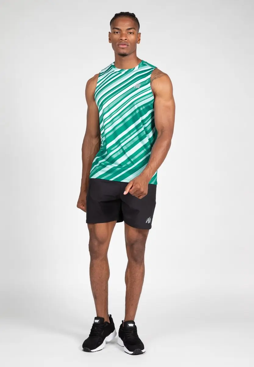 Gorilla Wear Easton Tank Top L - Groen/Wit
