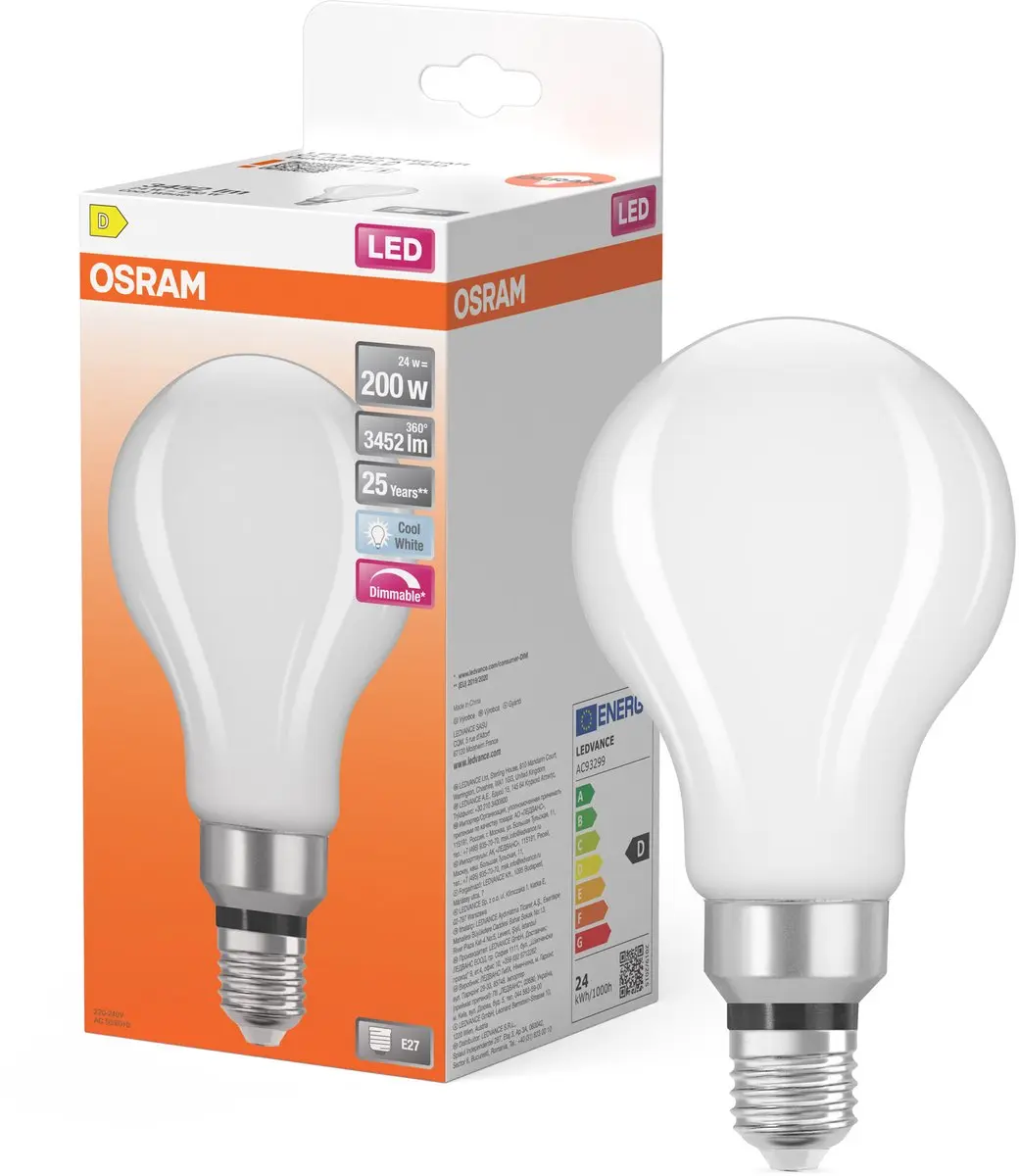 Osram LED Superstar Classic A 200 Filament DIM