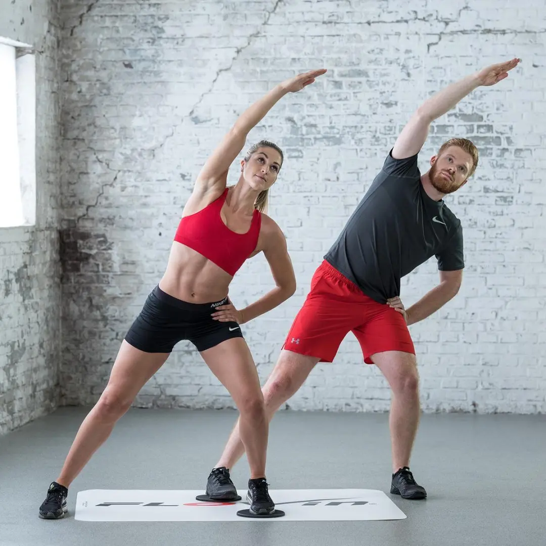 FLOWIN Sport Oprolbare Fitnessmat Wit - 137cm