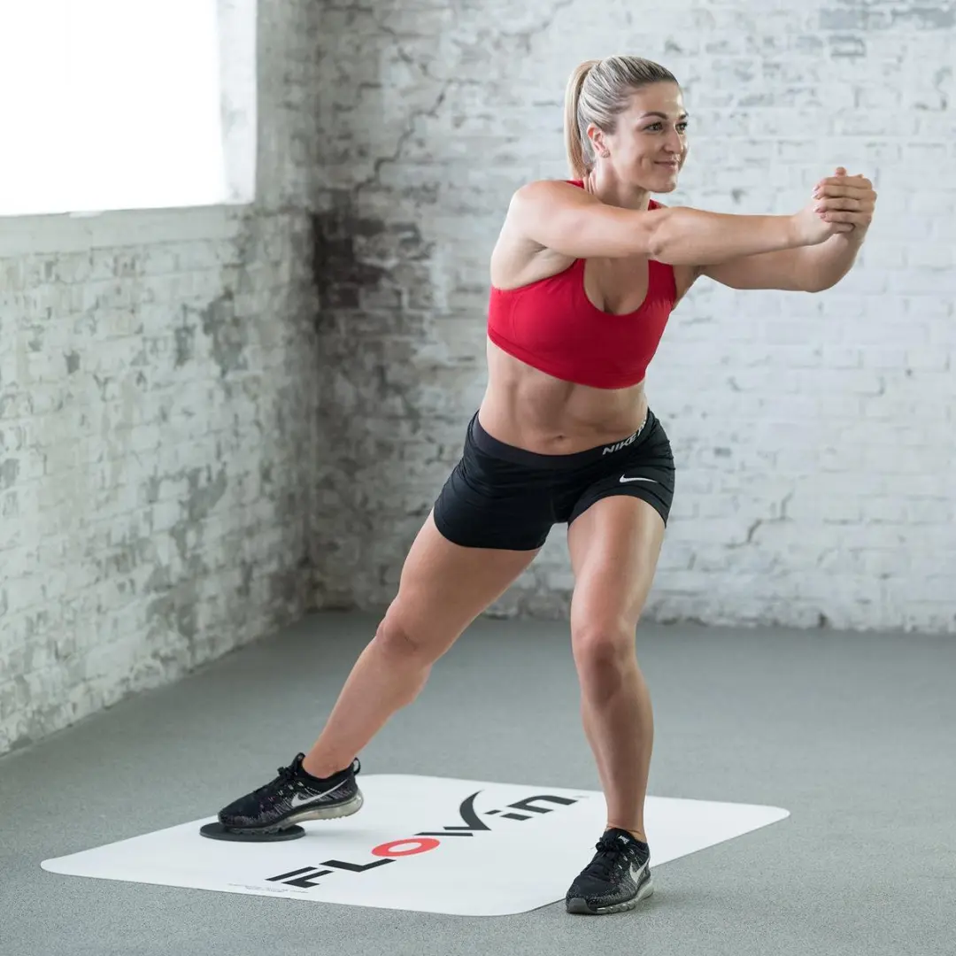 FLOWIN Sport Oprolbare Fitnessmat Wit - 137cm