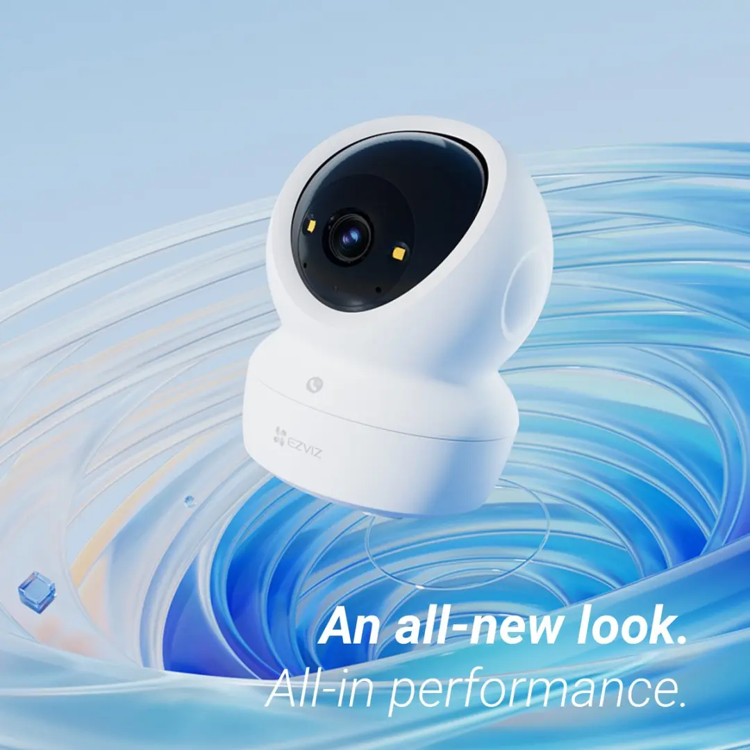 EZVIZ H6c G1 3K Beveiligingscamera - 360° Pan & Tilt - Wit