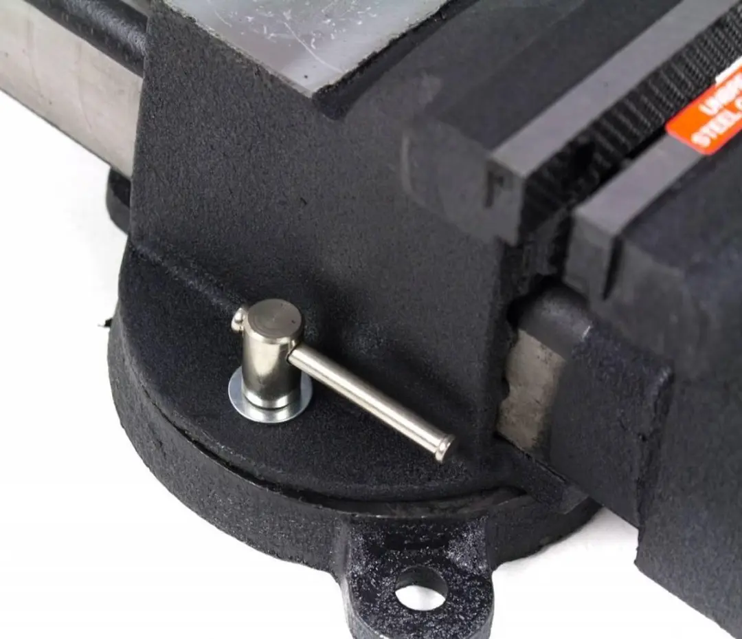 Airpress Draaibare Bankschroef 100mm - Zwart