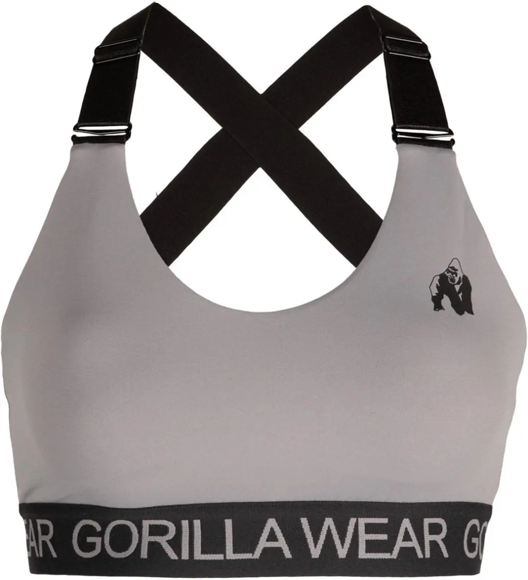 Gorilla Wear Colby Sportbeha - Grijs L