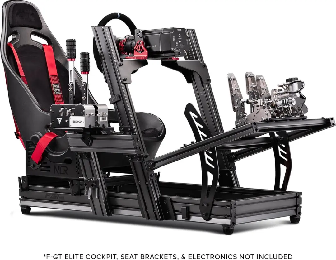 Next Level Racing Elite Seat ES1 NLR-E011 - Zwart/Rood