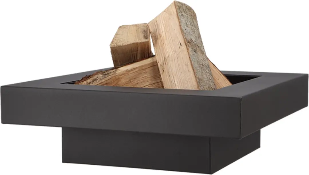 Esschert Design Vuurschaal Vierkant 57,7cm - Zwart