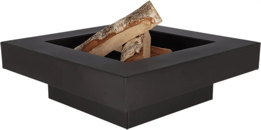 Esschert Design Vuurschaal Vierkant 57,7cm - Zwart