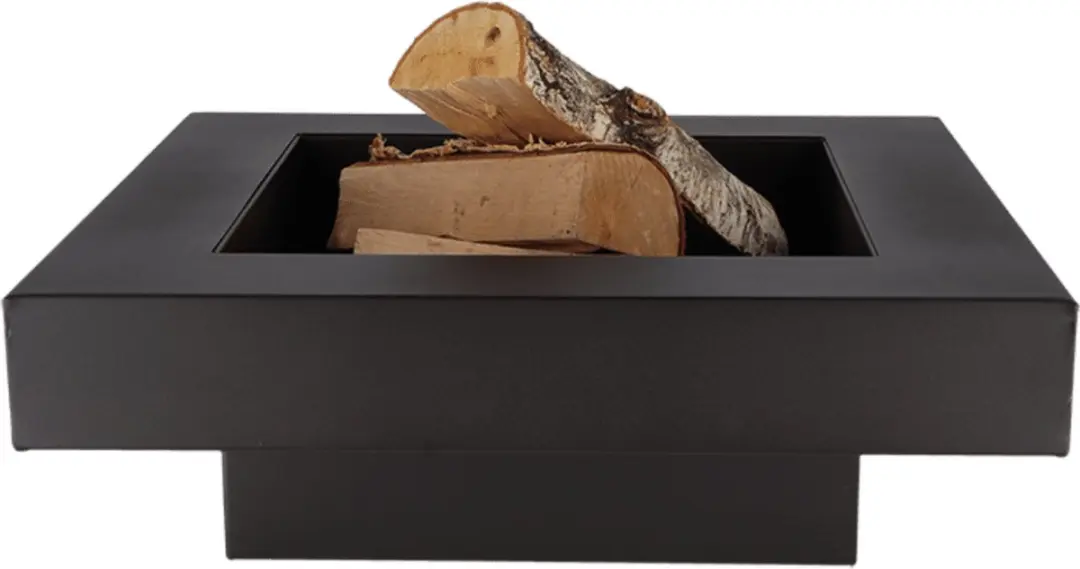 Esschert Design Vuurschaal Vierkant 57,7cm - Zwart