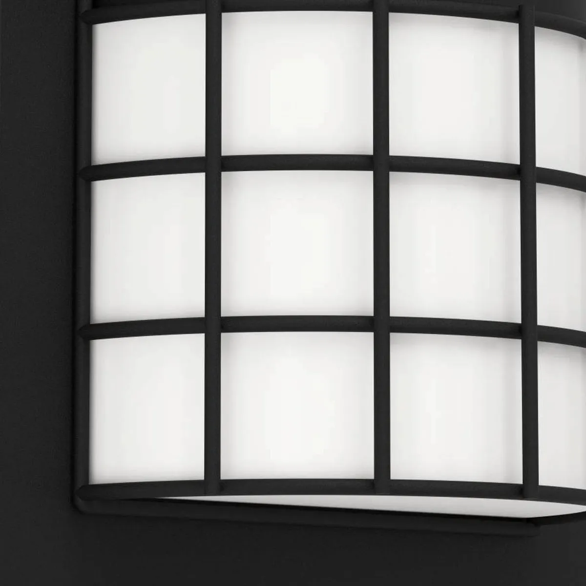 Eglo Cistierna 2 Wandlamp Buiten - Zwart/Wit