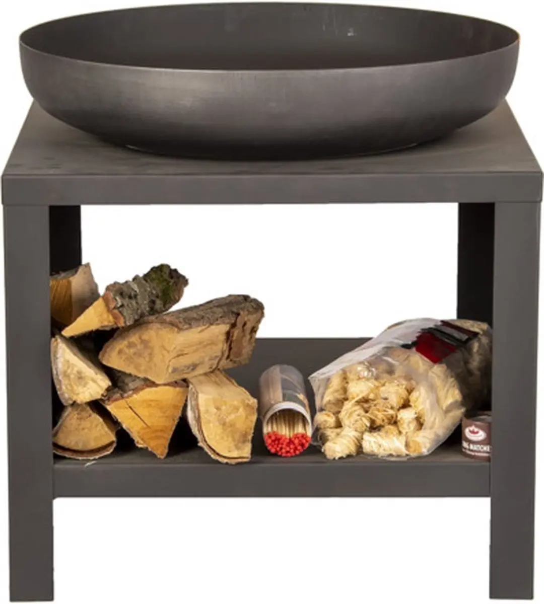 Esschert Design Vuurschaal 61cm - Zwart