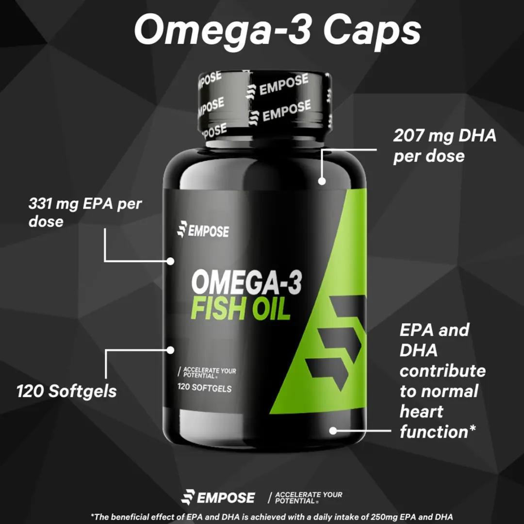 Empose Nutrition Omega-3 Visolie 120 Softgels