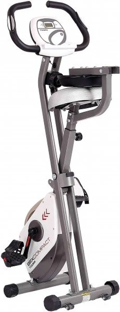 Toorx BRX-COMPACT Inklapbare Hometrainer - 8 Weerstandsniveaus - Grijs
