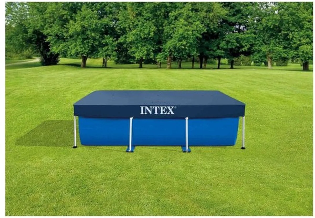 Intex Framebad Afdekzeil 300x200cm Blauw - 28038