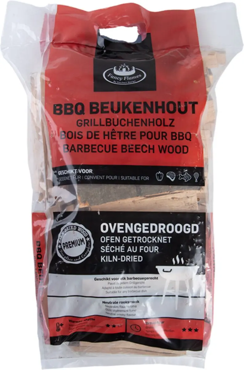 Esschert Design Ovengedroogd Beukenhout BBQ