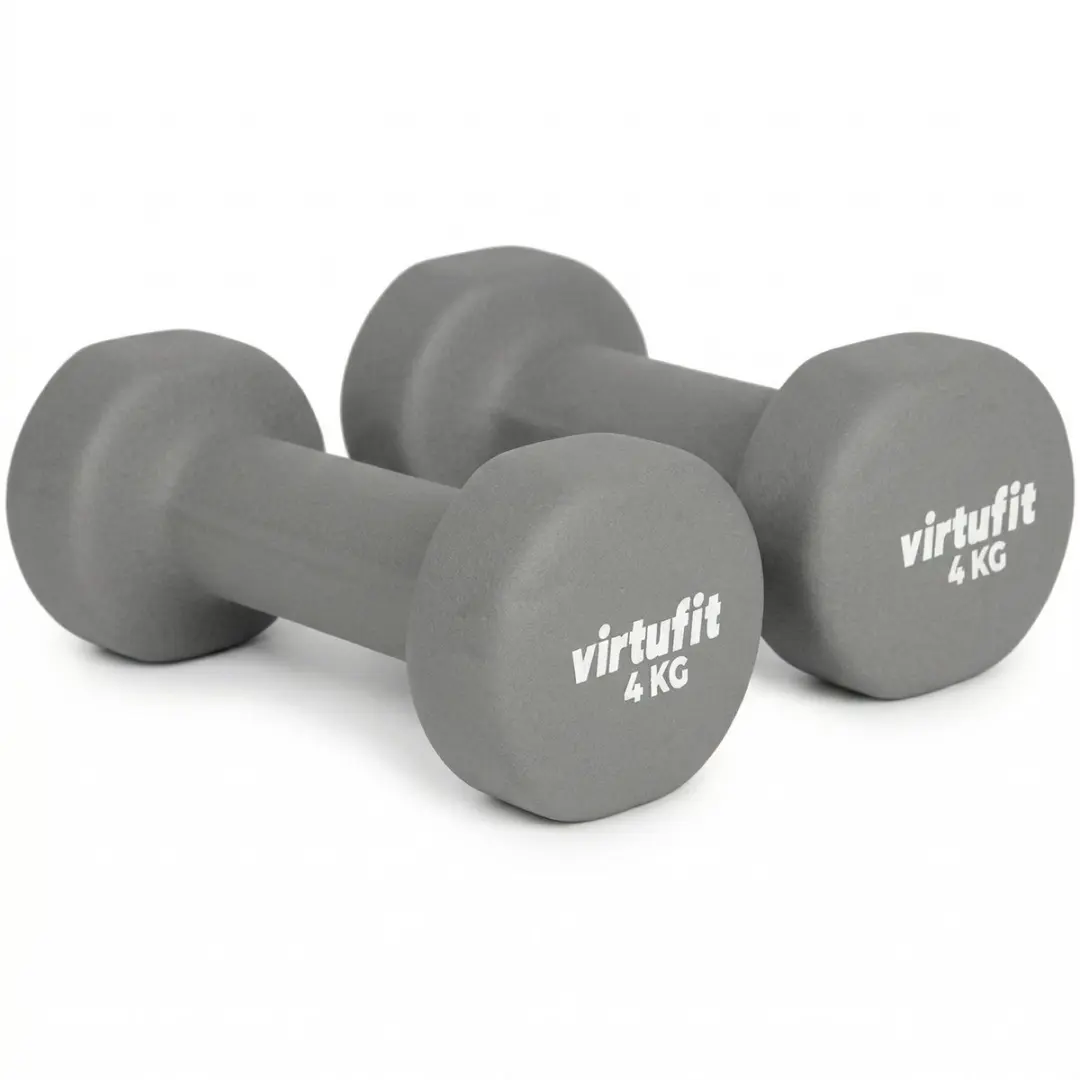 VirtuFit Vinyl Dumbbell Pro Set 2x4kg