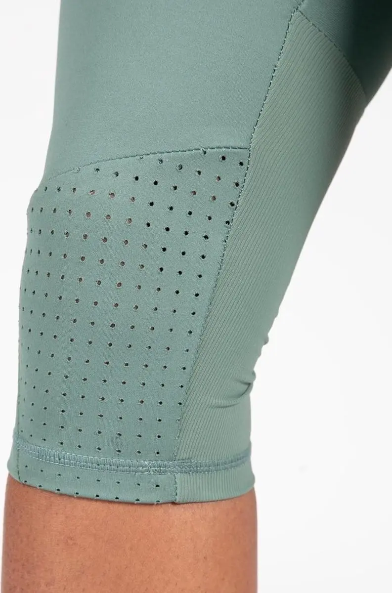 Gorilla Wear Monroe Cropped Legging XS - Groen