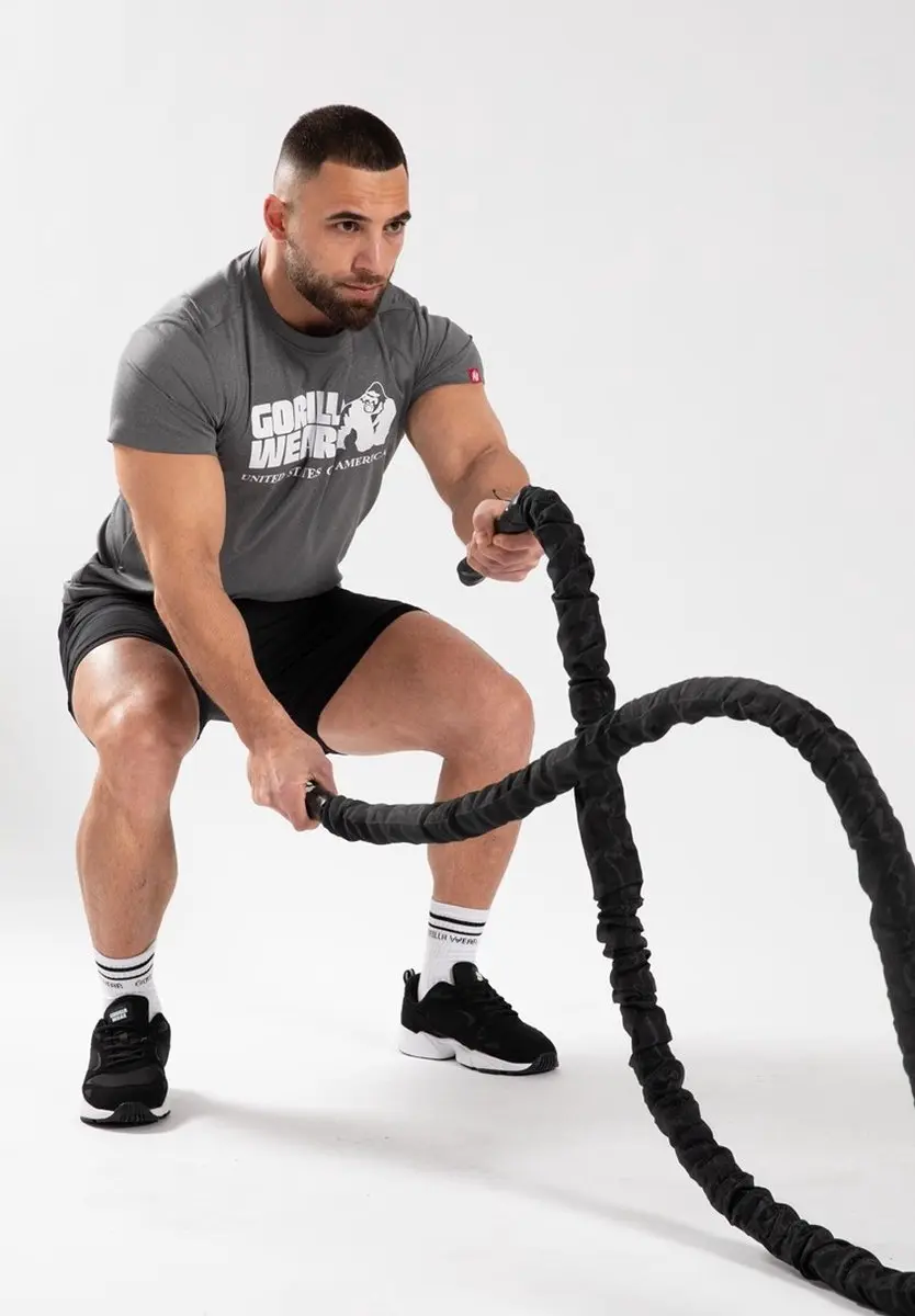 Gorilla Wear Classic Training T-shirt Grijs - L