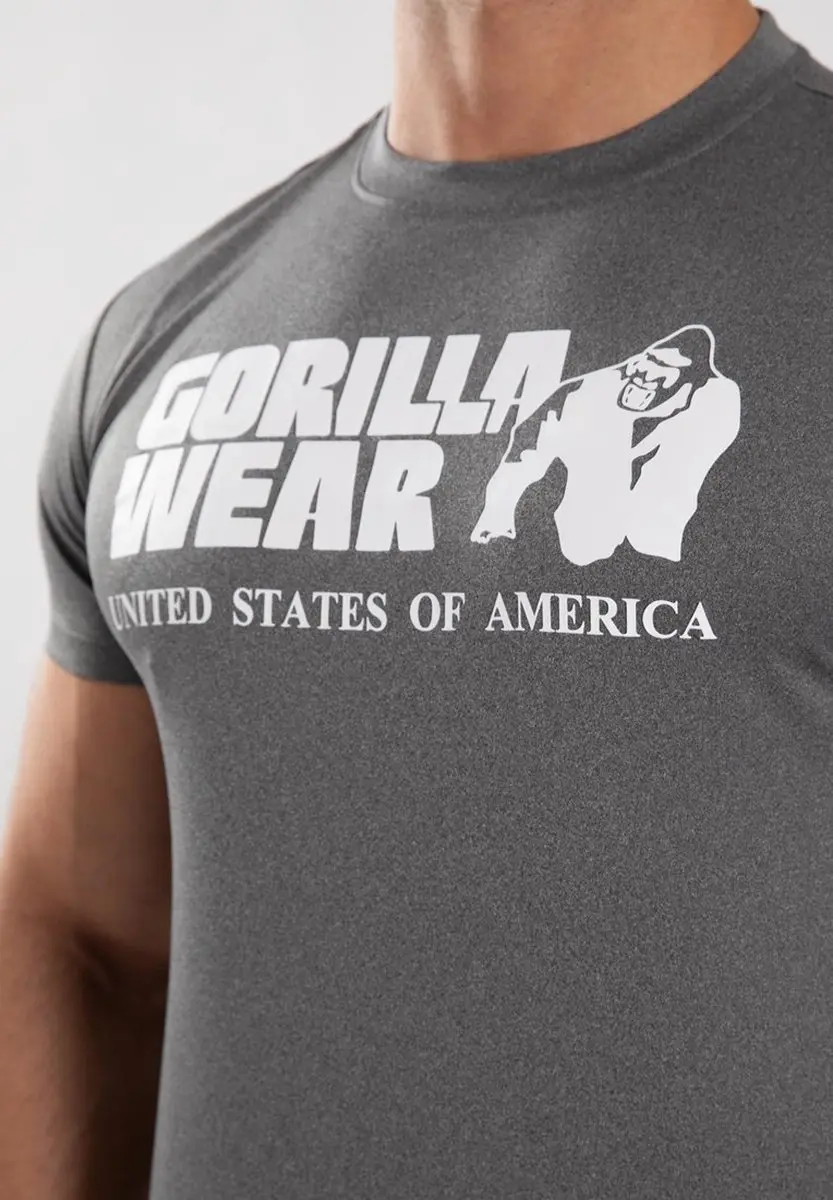 Gorilla Wear Classic Training T-shirt Grijs - L