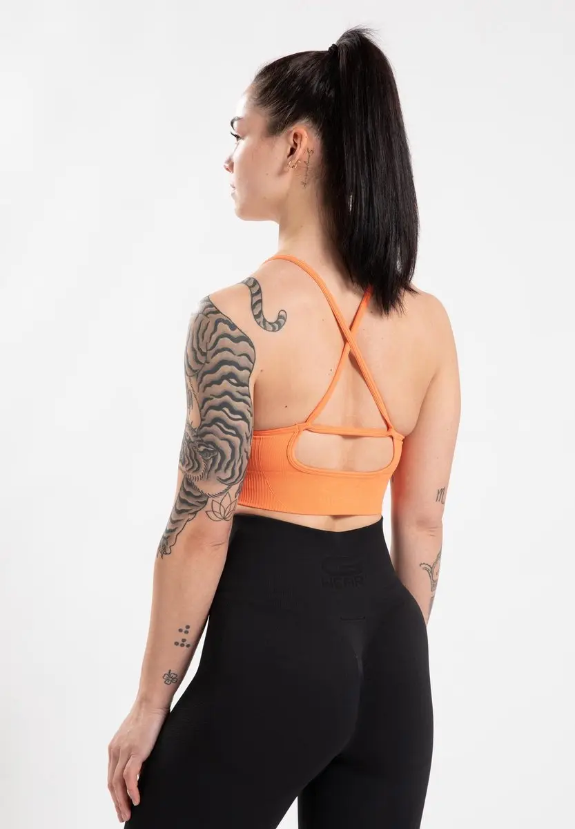 Gorilla Wear Olivia Seamless Sportbeha - Perzik - M/L
