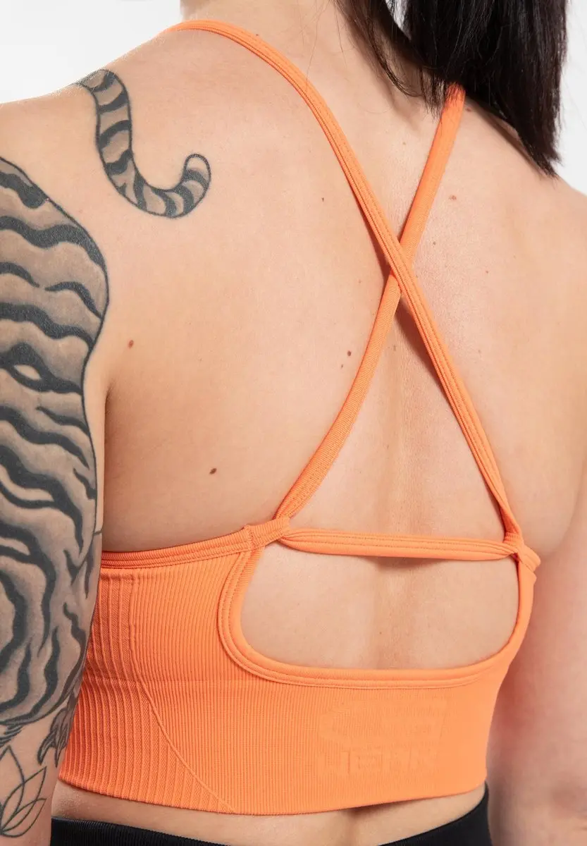 Gorilla Wear Olivia Seamless Sportbeha - Perzik - M/L