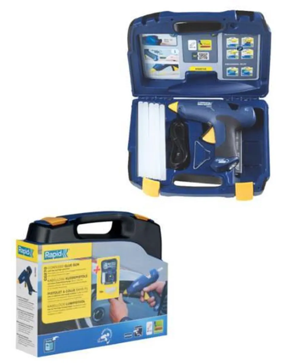Rapid CG270 Draadloos Lijmpistool 25W - Blauw - afbeelding 6 van 6