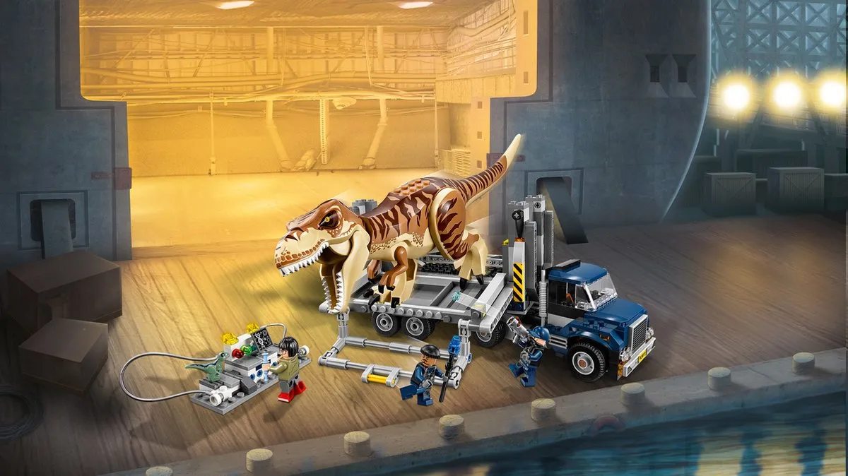LEGO Jurassic World T-Rex Transport 75933 - 609 Stukken