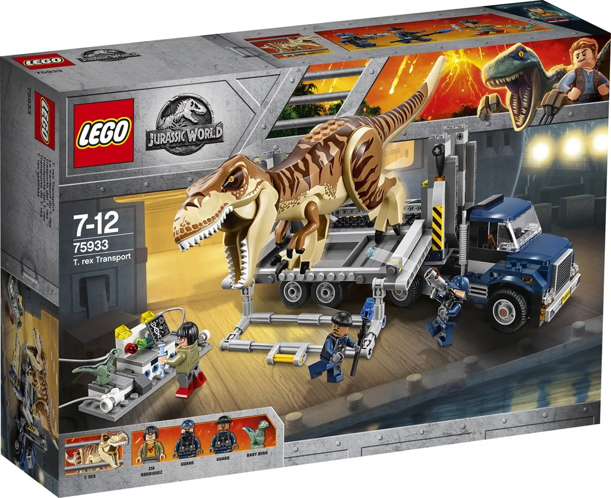 LEGO Jurassic World T-Rex Transport 75933