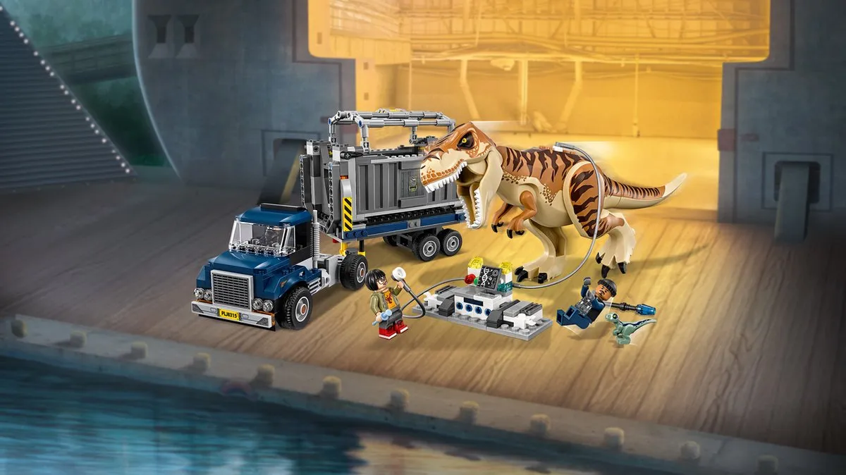 LEGO Jurassic World T-Rex Transport 75933 - 609 Stukken