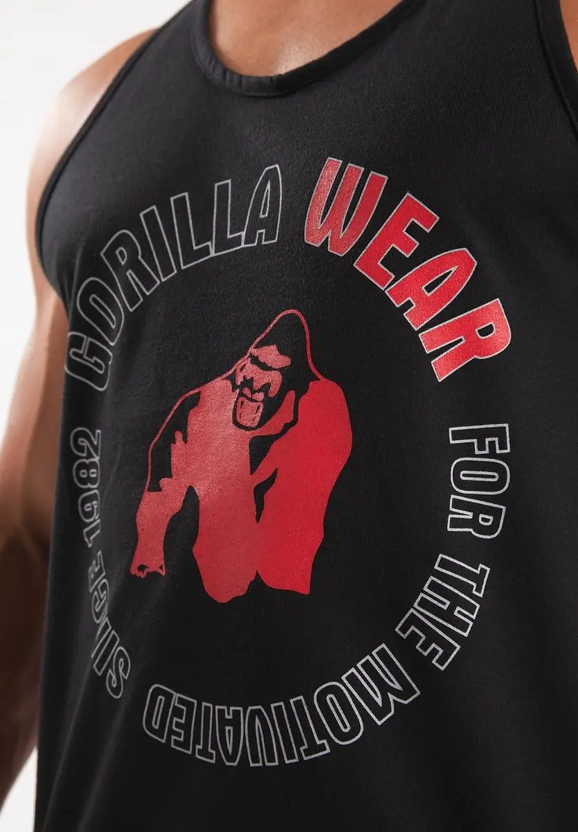 Gorilla Wear Lafayette Tank Top 2XL - Zwart