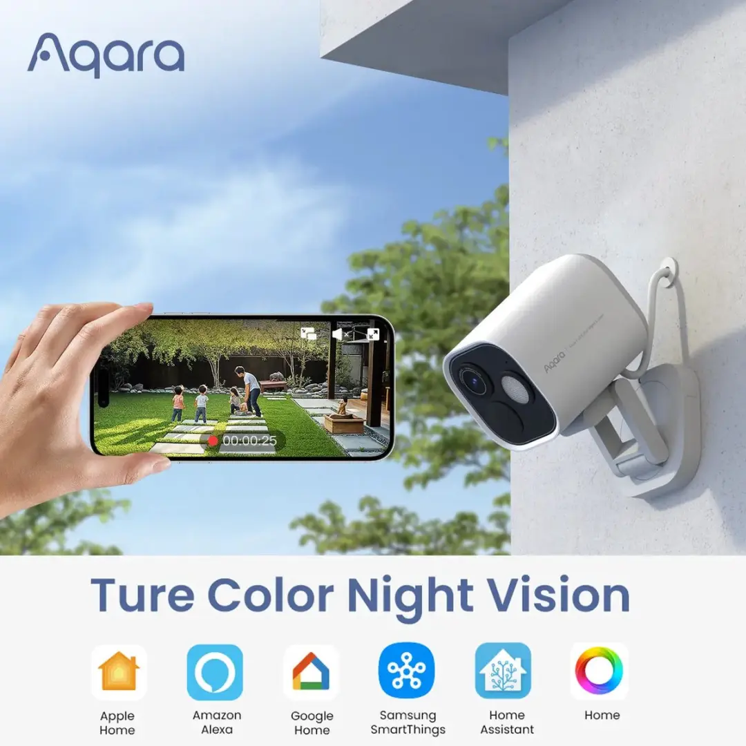 Aqara G5 Pro CH-C03D-W Camera Hub - PoE 2K Wit