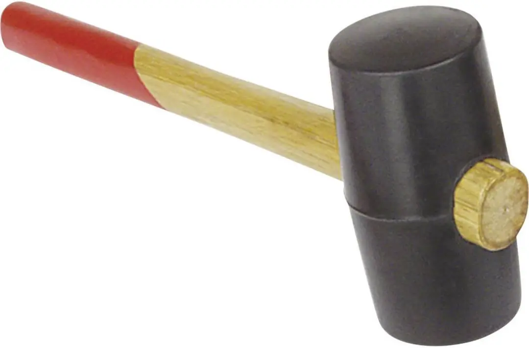 Brüder Mannesmann M 709-055 Rubberen hamer 380g