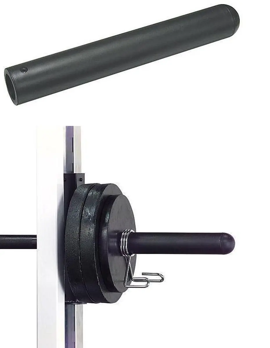 Body-Solid Olympische Adapter Sleeve 36cm - Ø25/50mm - Zwart