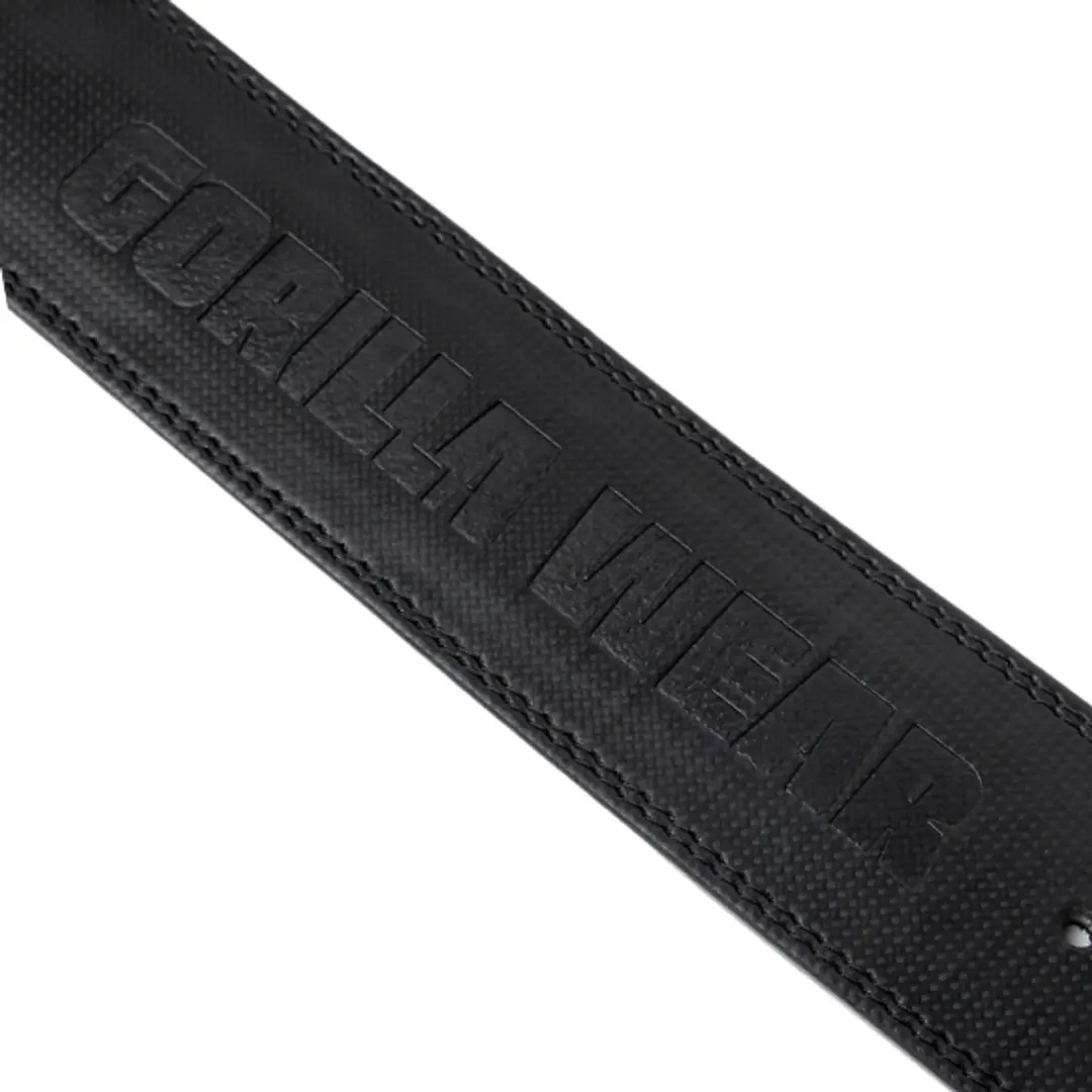 Gorilla Wear Halterriem 4 Inch Carbon - Zwart S