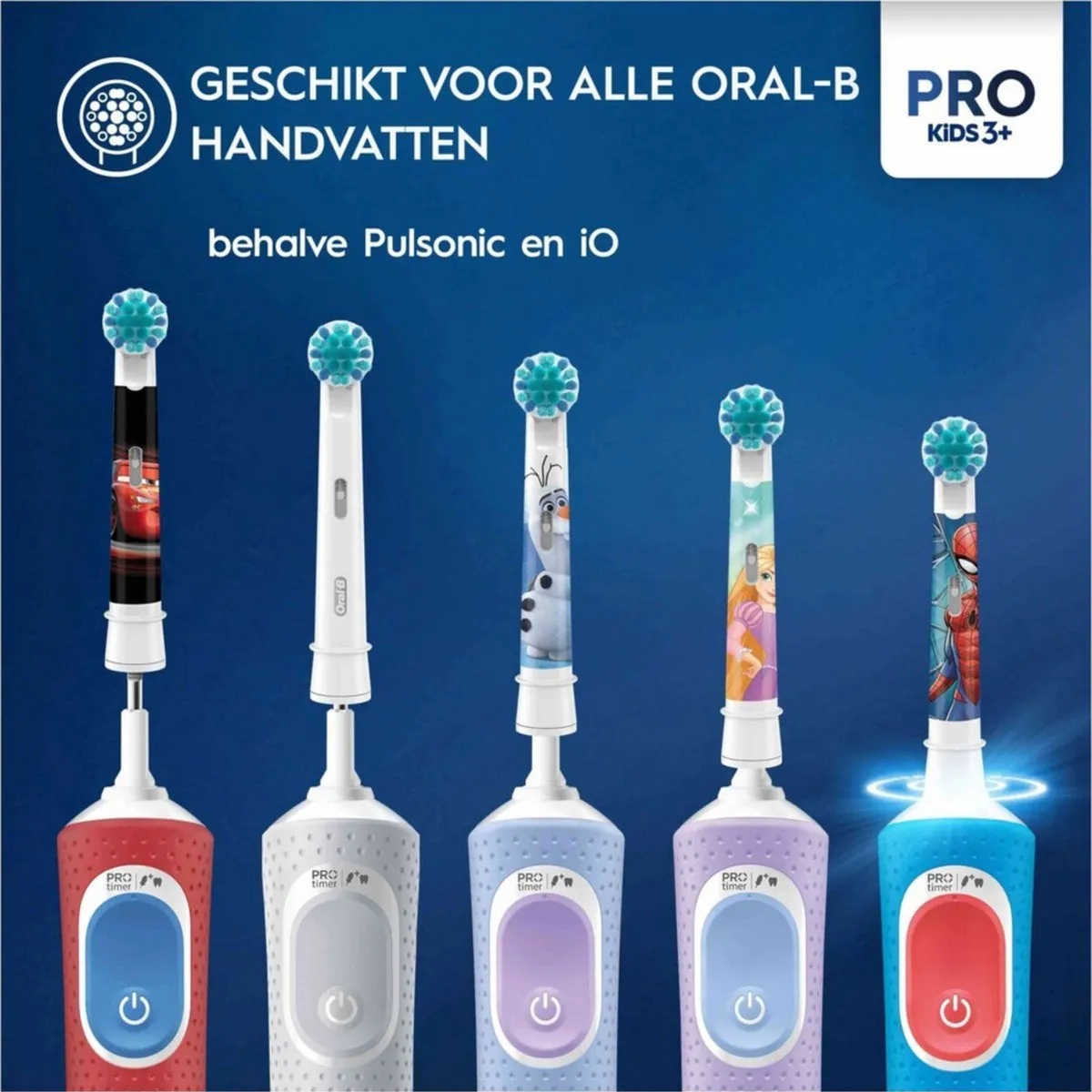 Oral-B Pro Kids Opzetborstels Lion King - 4 Stuks