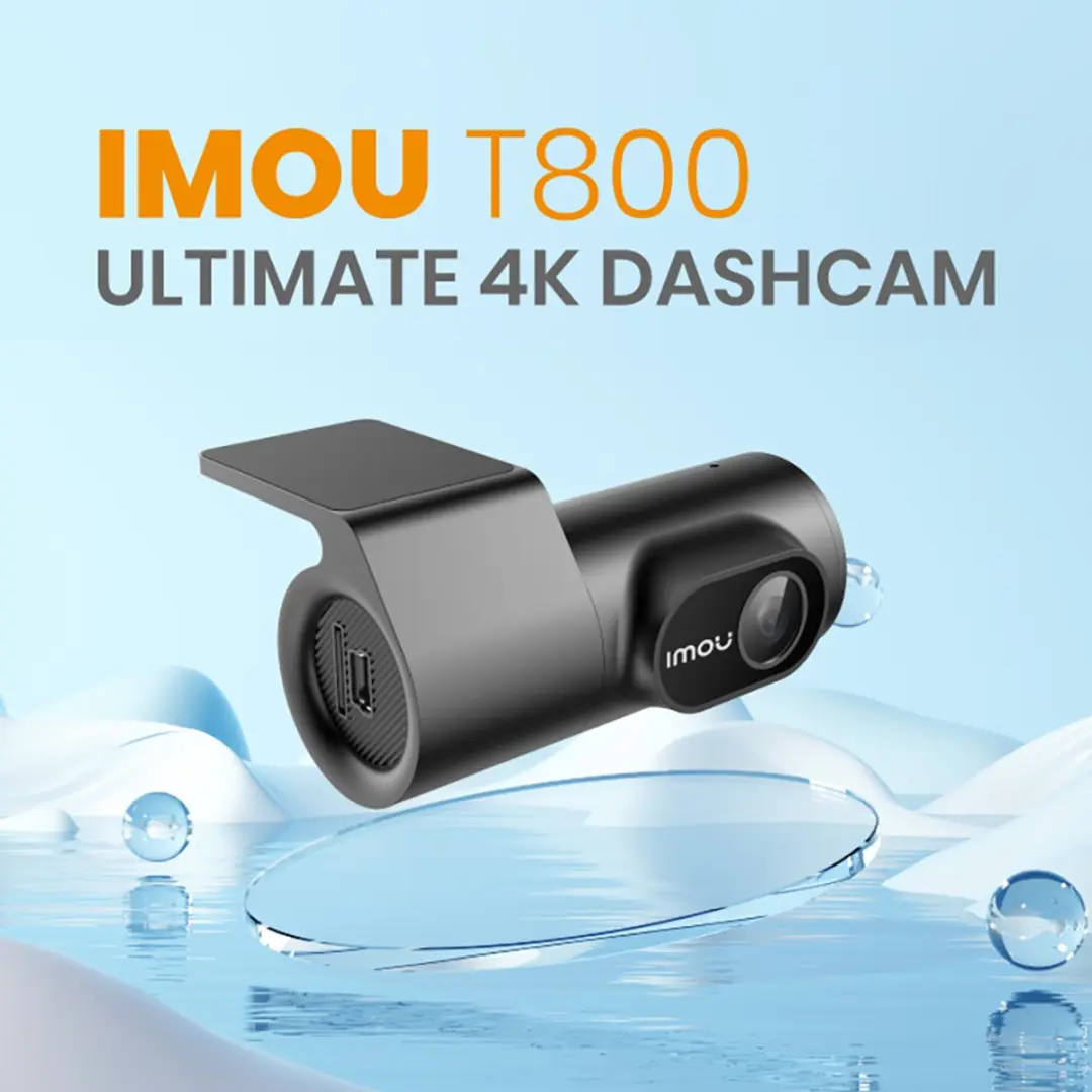 Imou T800 Dashcam 4K - 136° Groothoek - Zwart