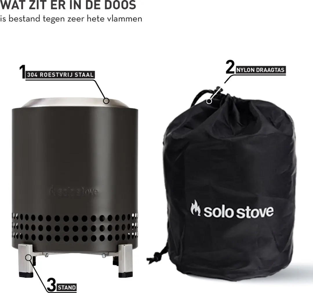 Solo Stove Mesa XL Vuurkorf - Grijs