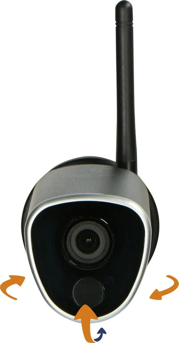 Alecto DVC216IP Wifi Camera Buiten - Zwart