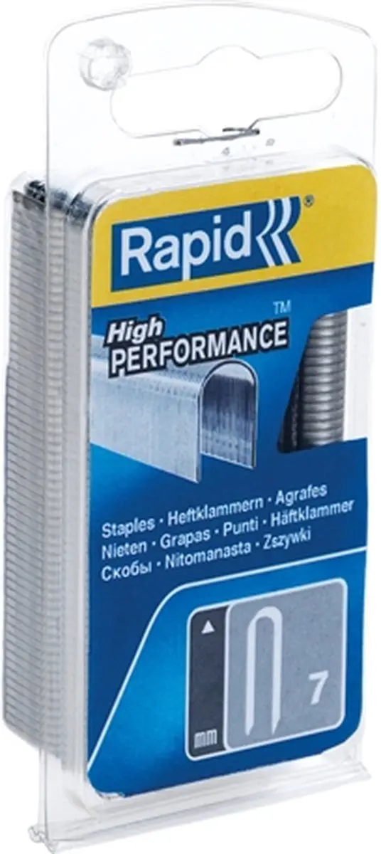 Rapid Kabelnieten 7/12mm Galvaniseerd - 650 Stuks