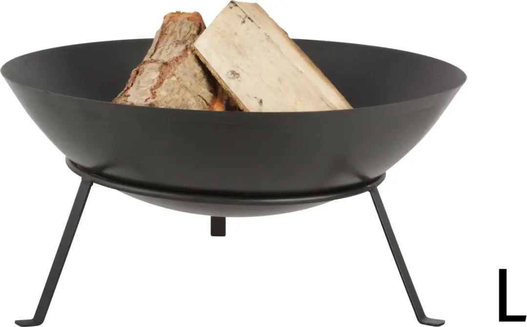 Esschert Design Vuurschaal Ø50cm - Zwart