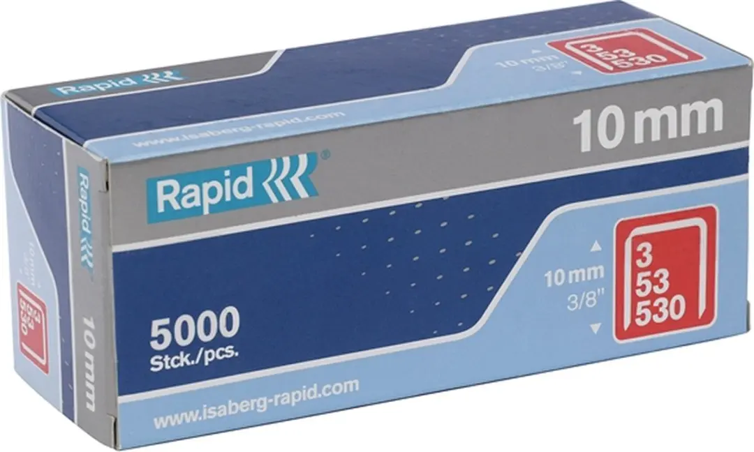 Rapid Nieten Type 53 - 10mm - 5000 Stuks