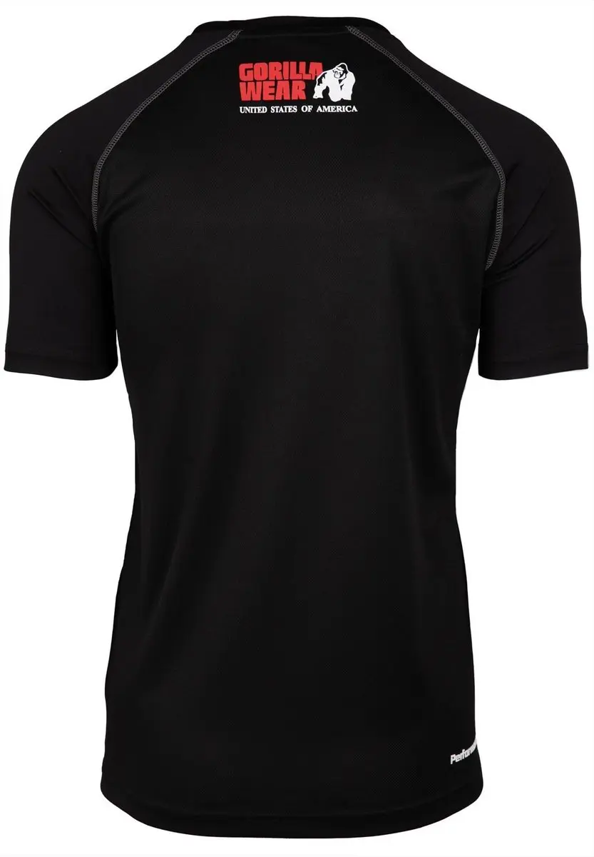 Gorilla Wear Performance T-Shirt 2XL - Zwart